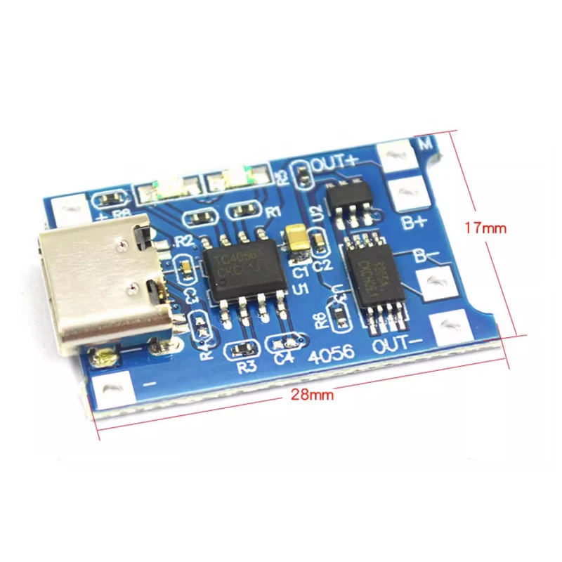 

TP4056 плата модуля питания для литиевой батареи 18650