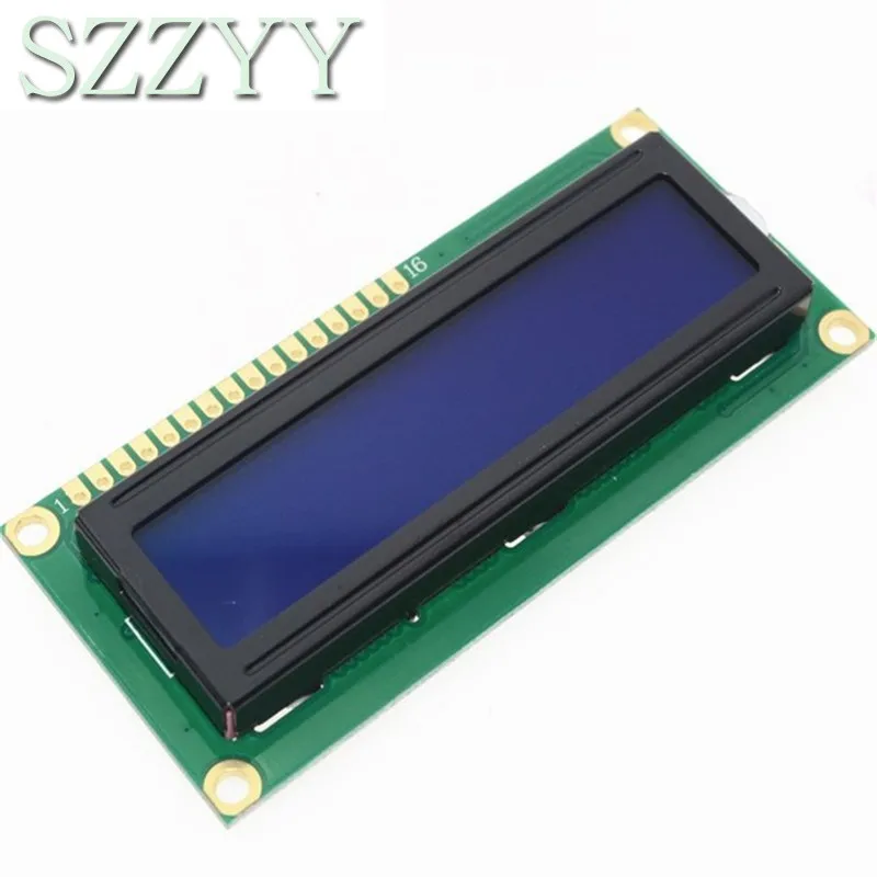 1PCS LCD1602 1602 module green screen 16x2 Character LCD Display Module.1602 5V green screen and white code for arduino
