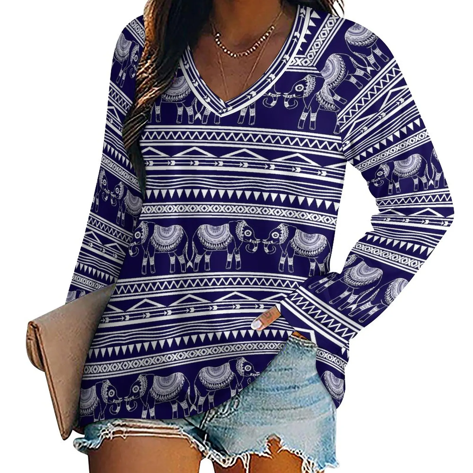 

Женская зимняя футболка с длинным рукавом, размеры до 5XL