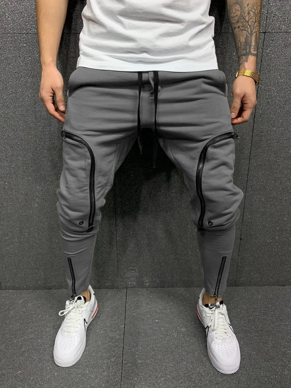 

2022 Hot Selling Men's Foreign Trade New Slim Personality Leisure Sports Pants Jogger Fashion Men's Track Pants Long Sweatpants