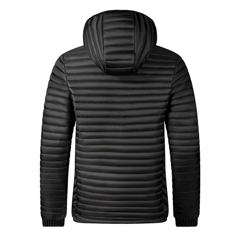 New Winter Men Warm Waterproof Parkas Jacket Vests Coat Mens Autumn Hooded Casual Brand Windproof Outwear Hat Parkas Jacket Male