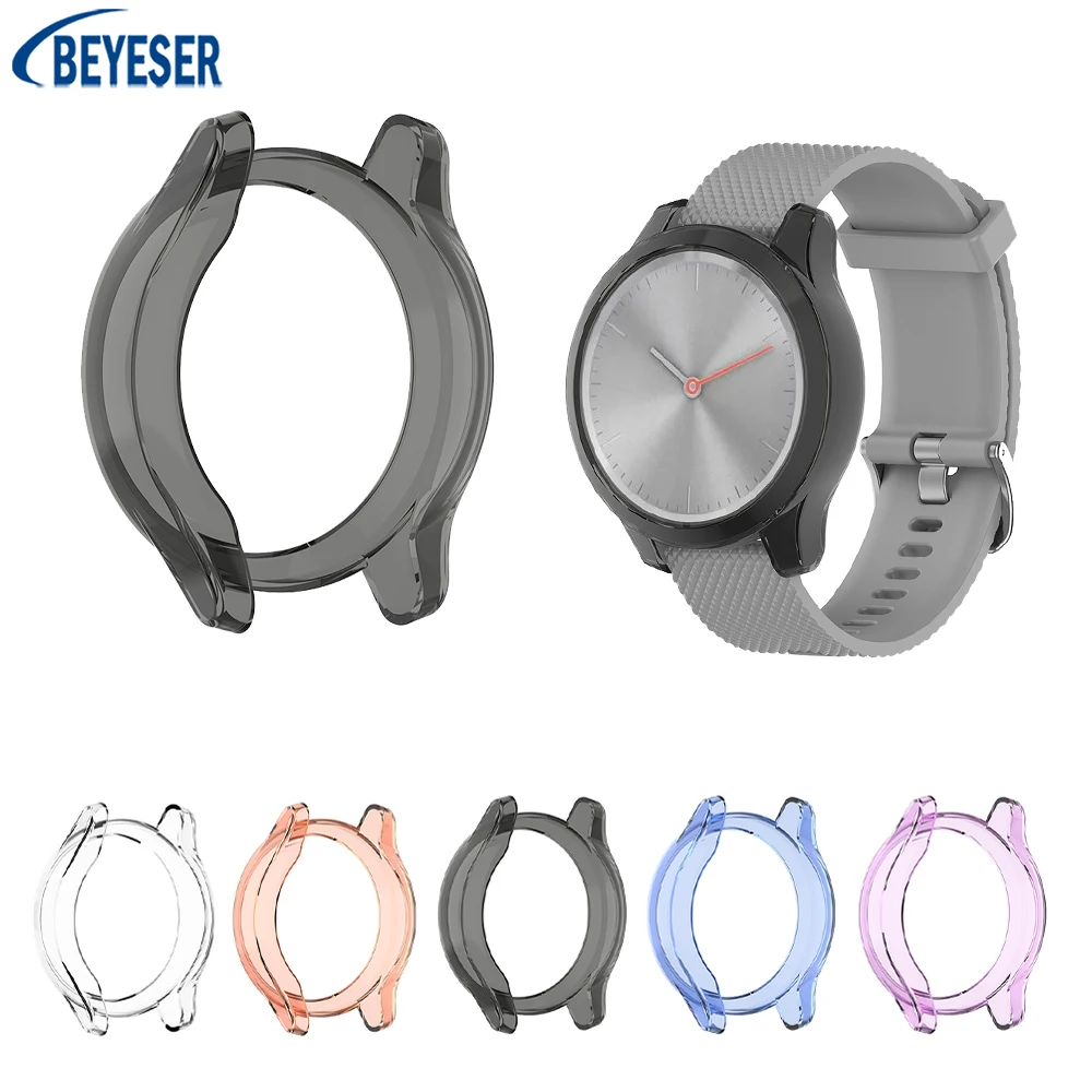 

Чехол для смарт-часов Garmin Vivoactive 4/4S/Active S из ТПУ, защита от падения, защитный чехол для Garmin VIVOMOVE 3/3S/Luxe/Style