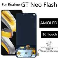 amoled for realme gt neo flash lcd display touch screen assembly replacement accessory