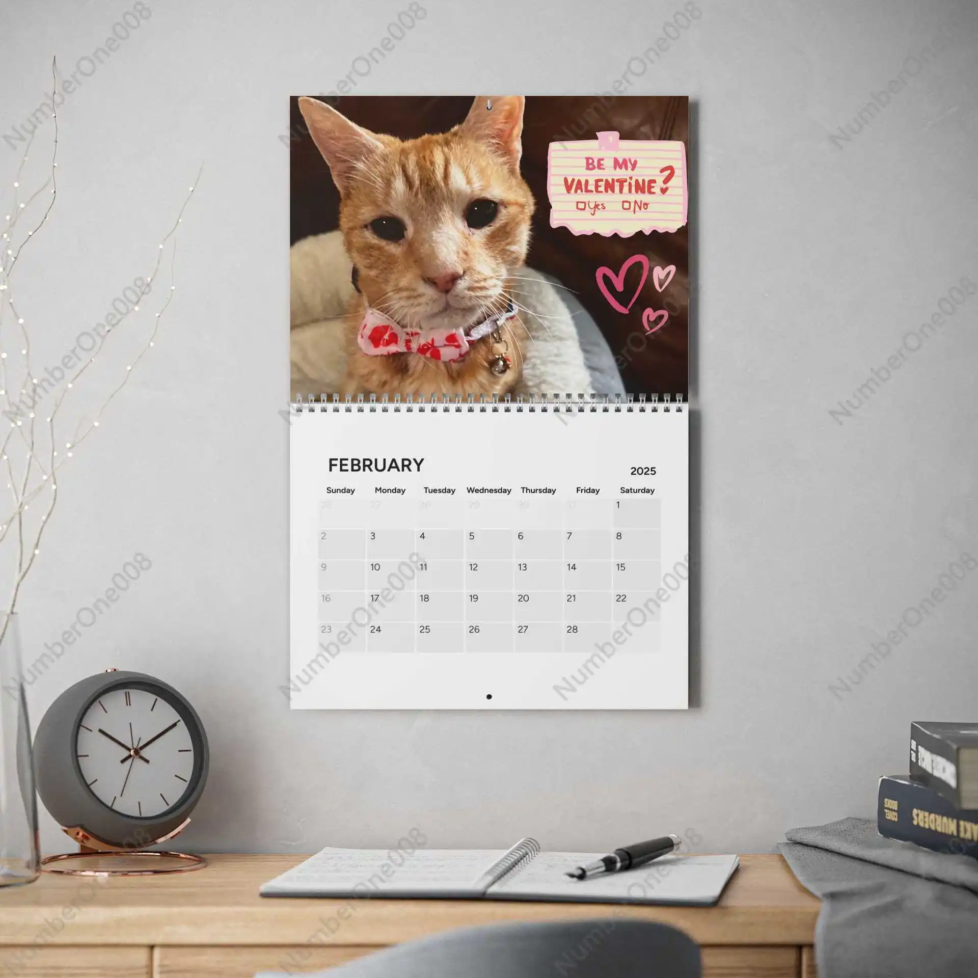 Персонализированный декоративный календарь Otto Kalender 2025 г.