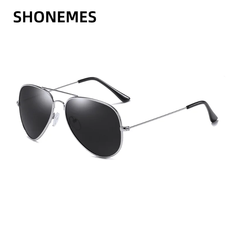 

ShoneMes Classic Pilot Sunglasses Polarized Men Women Metal Frame UV400 Fashion Design Driving Sun Glasses for Unisex