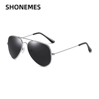 shonemes classic pilot sunglasses polarized men women metal frame uv400 fashion design driving sun glasses for unisex