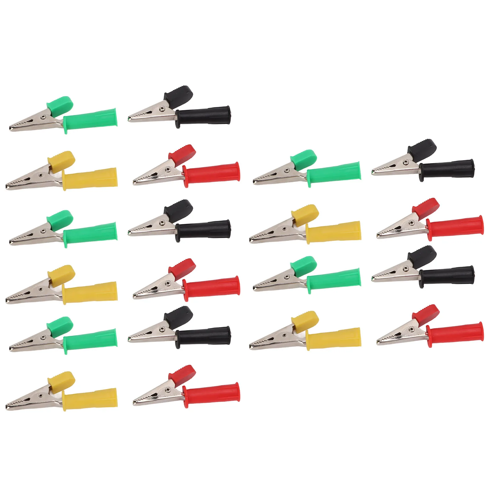 5 комплект J.60045 мм латунный электрический испытательный зажим с гнездом 4