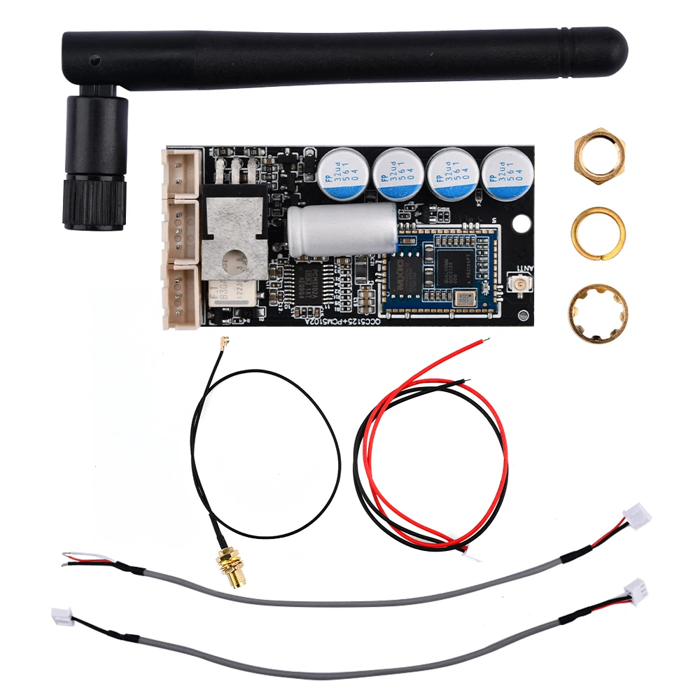 

DLHiFi QCC5125 Bluetooth 5.1 Lossless Adapter Receiver Module APTX-HD + DSP PCM5102A DAC 32bit 384kHz For HiFi Audio Amplifier