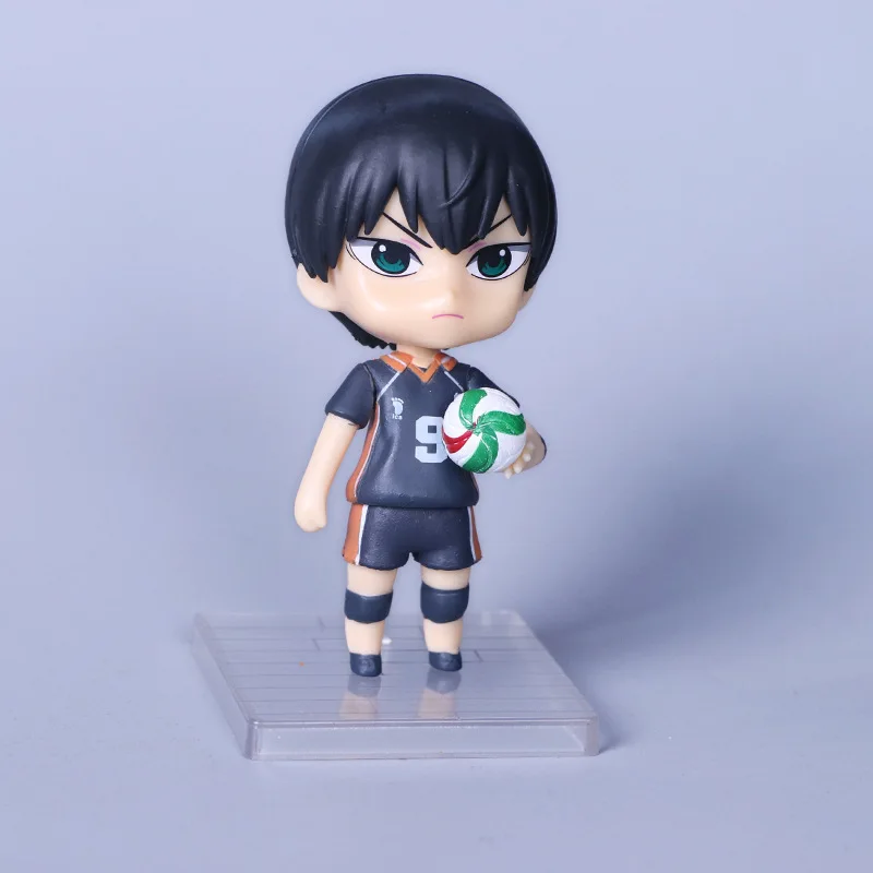 10 см Haikyuu Q версия Nendoroid Nekoma Hinata Shoyo Oikawa Toru Kageyama Tobio для друзей подарки ручная модель