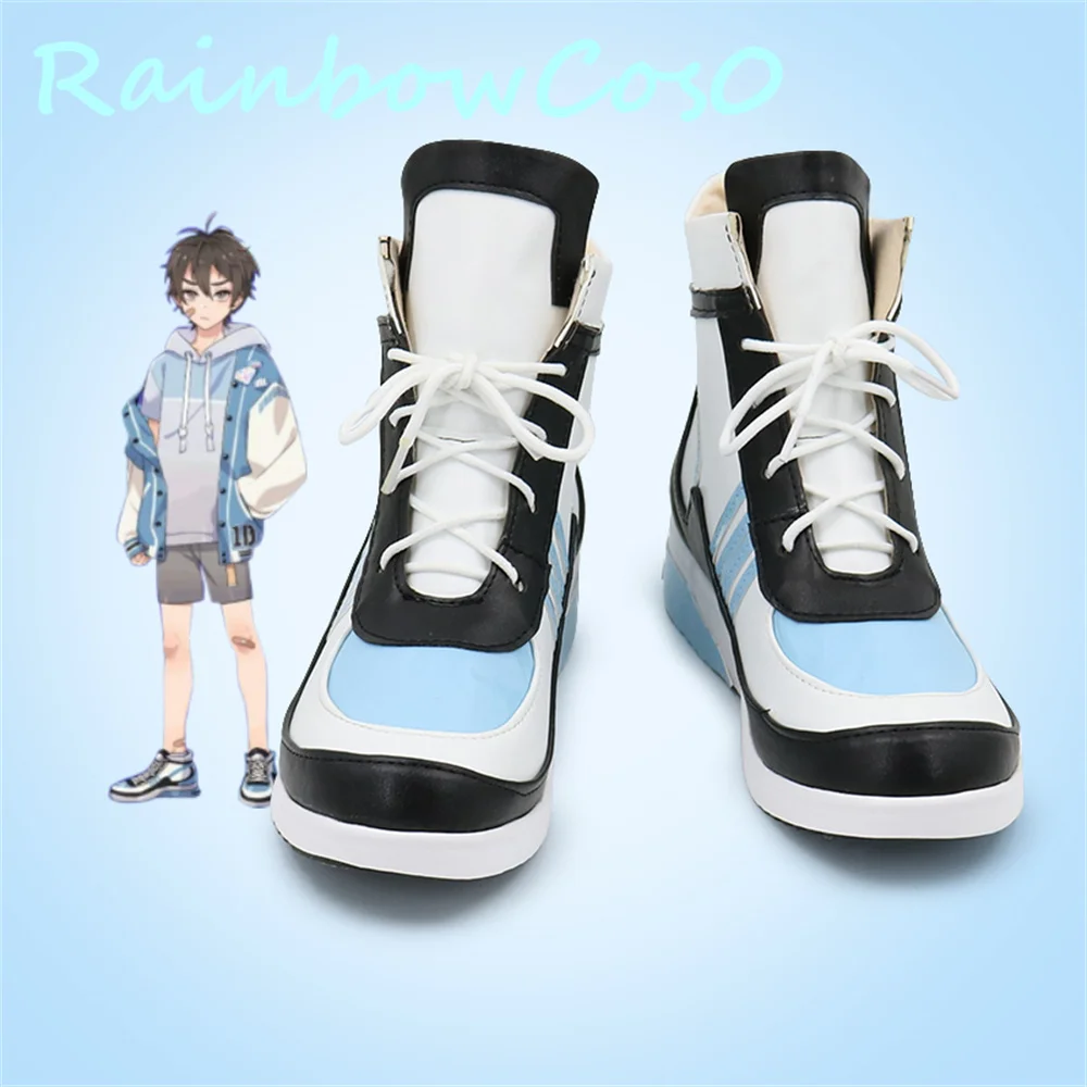Nu Carnival hero Kuya Eiden nucarnival Обувь для косплея Сапоги Игра Аниме Хэллоуин Рождество