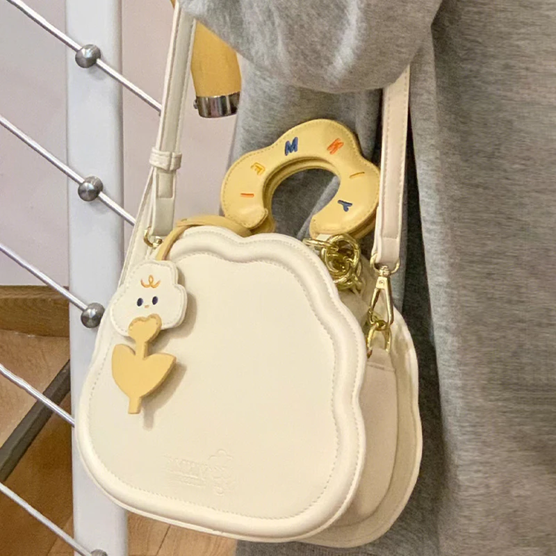 Новая модная универсальная сумка-ведро однотонная сумка через плечо