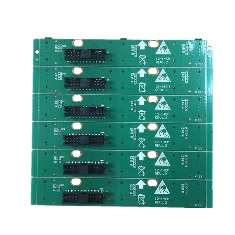 

6Pcs Mining Machine Computing Power Control Board Adapter Card For Whatsminer M20 M30 M21S Three-In-One Cable Board