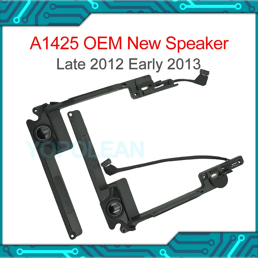 

New OEM Full Tested For MacBook Pro Retina 13" A1425 Internal Speaker Left Right Set 2012-2013