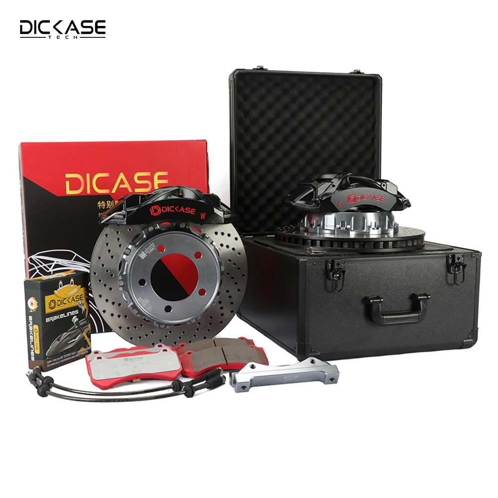 Набор тормозных суппортов из алюминиевого сплава с дисковым ротором 355-405 мм для