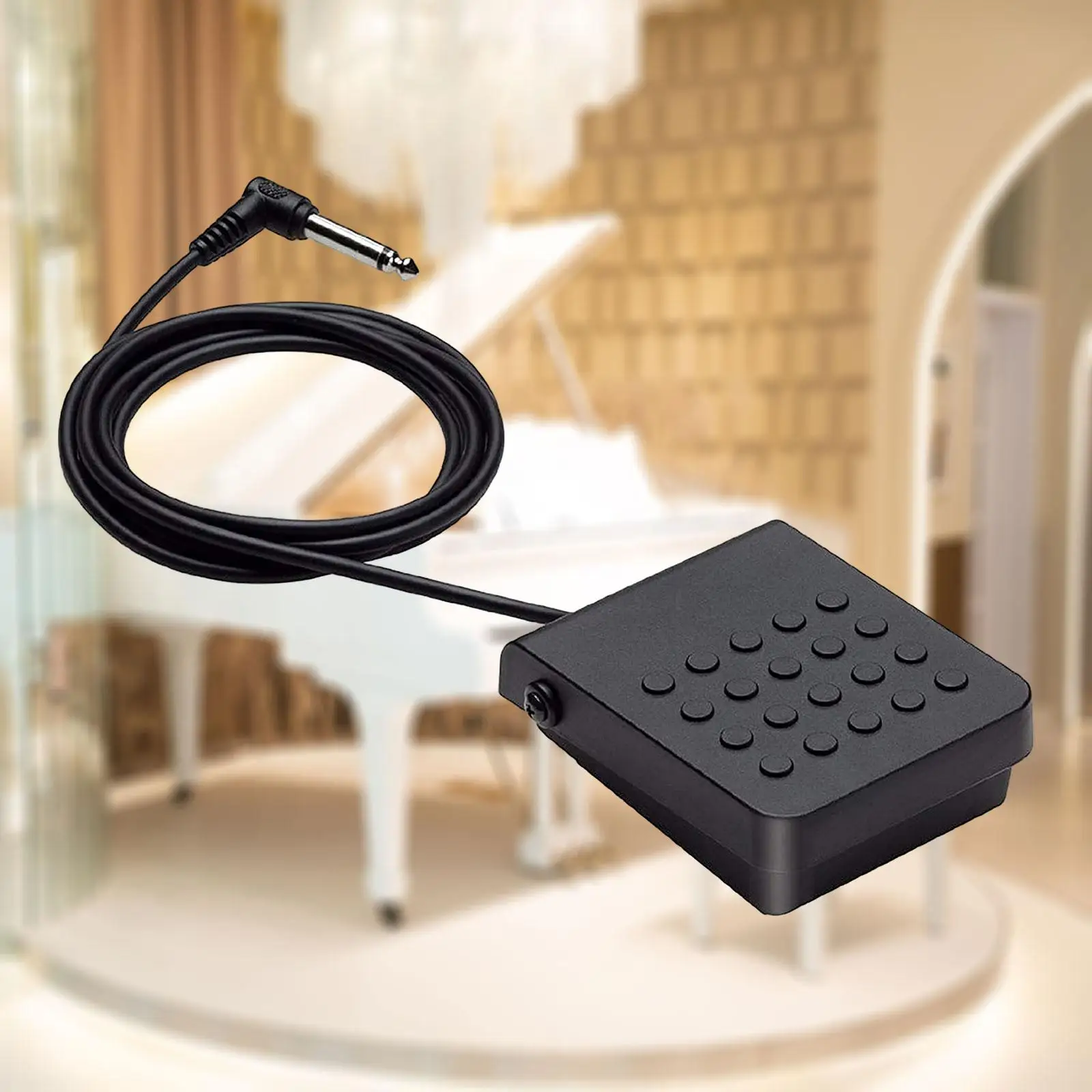 markii Compact Sustain Pedal Solidny chwilowy przełącznik nożny dla kontrolerów MIDI Digital