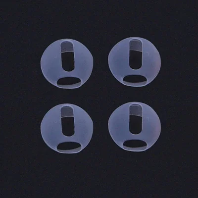 

New 2 Pairs Soft Silicone Dustproof Cover For AirPods Bluetooth Earphone No-pain Replacement Protector Ear Pads For Headphone