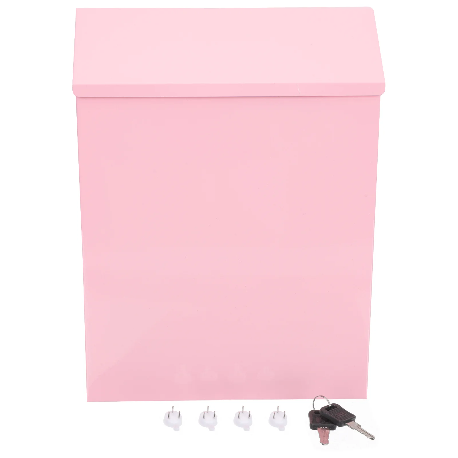 

Box Letter Suggestion Drop Wall Mailbox Accessory Mail Mount Mounted Donation Multi Function Lock Metal Convenient Home