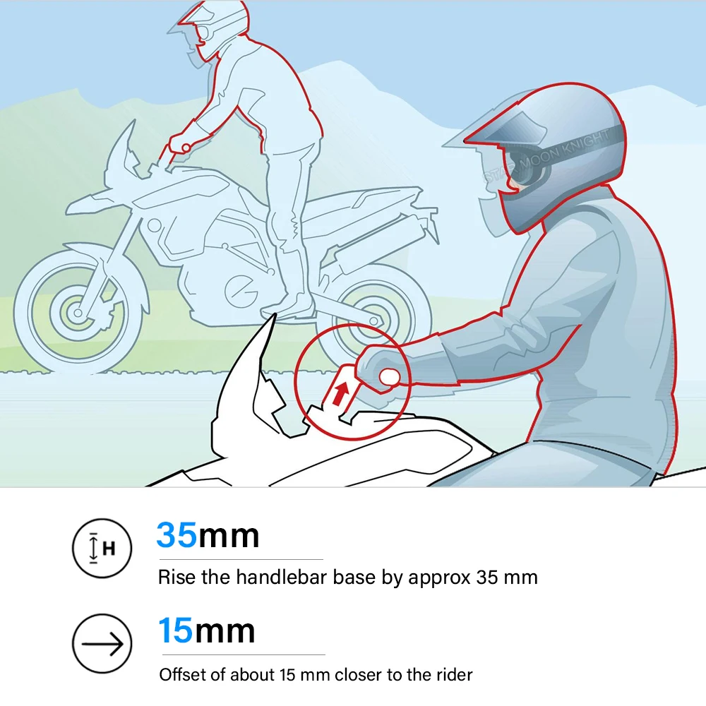 Для Honda Africa Twin CRF1100L CRF 1100 L Приключения Спорт 2020 2021 2022 аксессуары ЧПУ зажим для руля