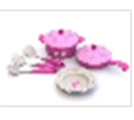 Набор кухонной посудки нордпласт барби 9 предметов в/с 637 |