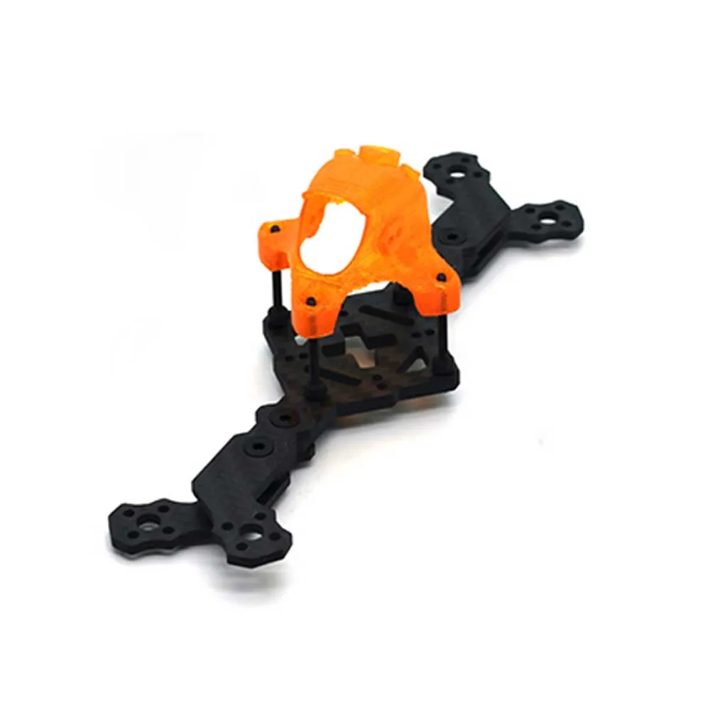 

1Set 3K Carbon Fiber 3inch Toothpick Frame Kits with TPU Canopy 125mm Wheelbase 2/3mm Thickness DIY Parts for FPV Racing Drone