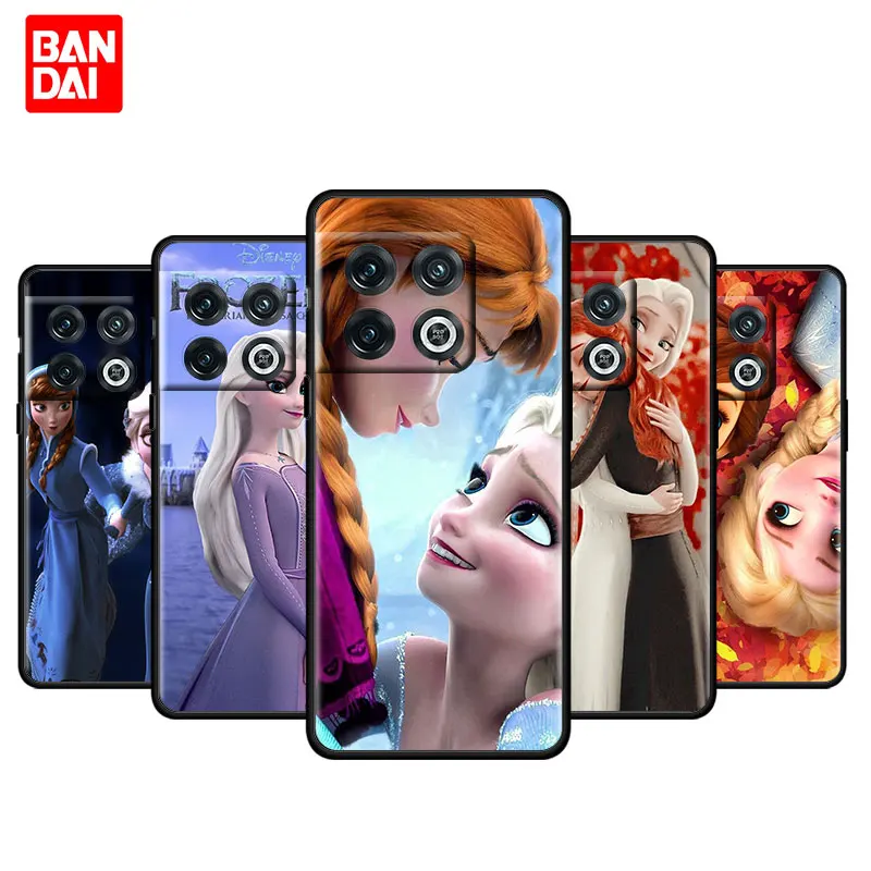 

Cover Case for OnePlus 9 9R 9RT 8 8T 10 Nord CE N200 2 N100 N10 Pro RT 5G Soft Cell Casing Phone Elsa Ariel Princess Anime