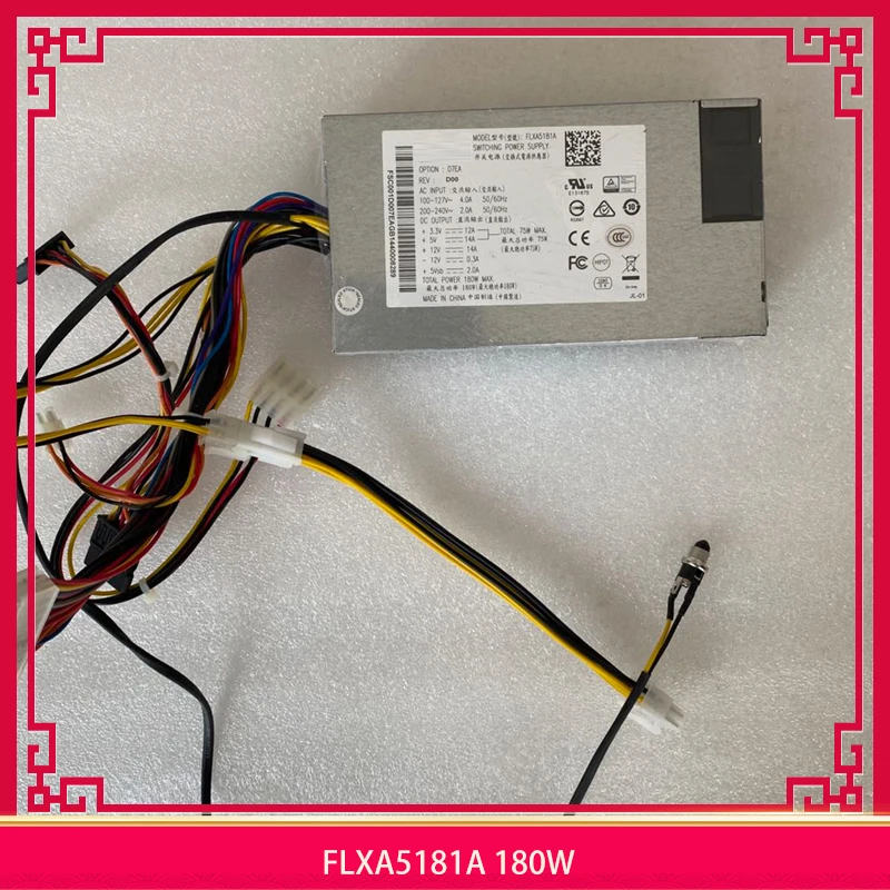 

Блок питания FLXA5181A 180 Вт для кассового аппарата Acbel, небольшой блок питания 1U перед отправкой, идеальный тест