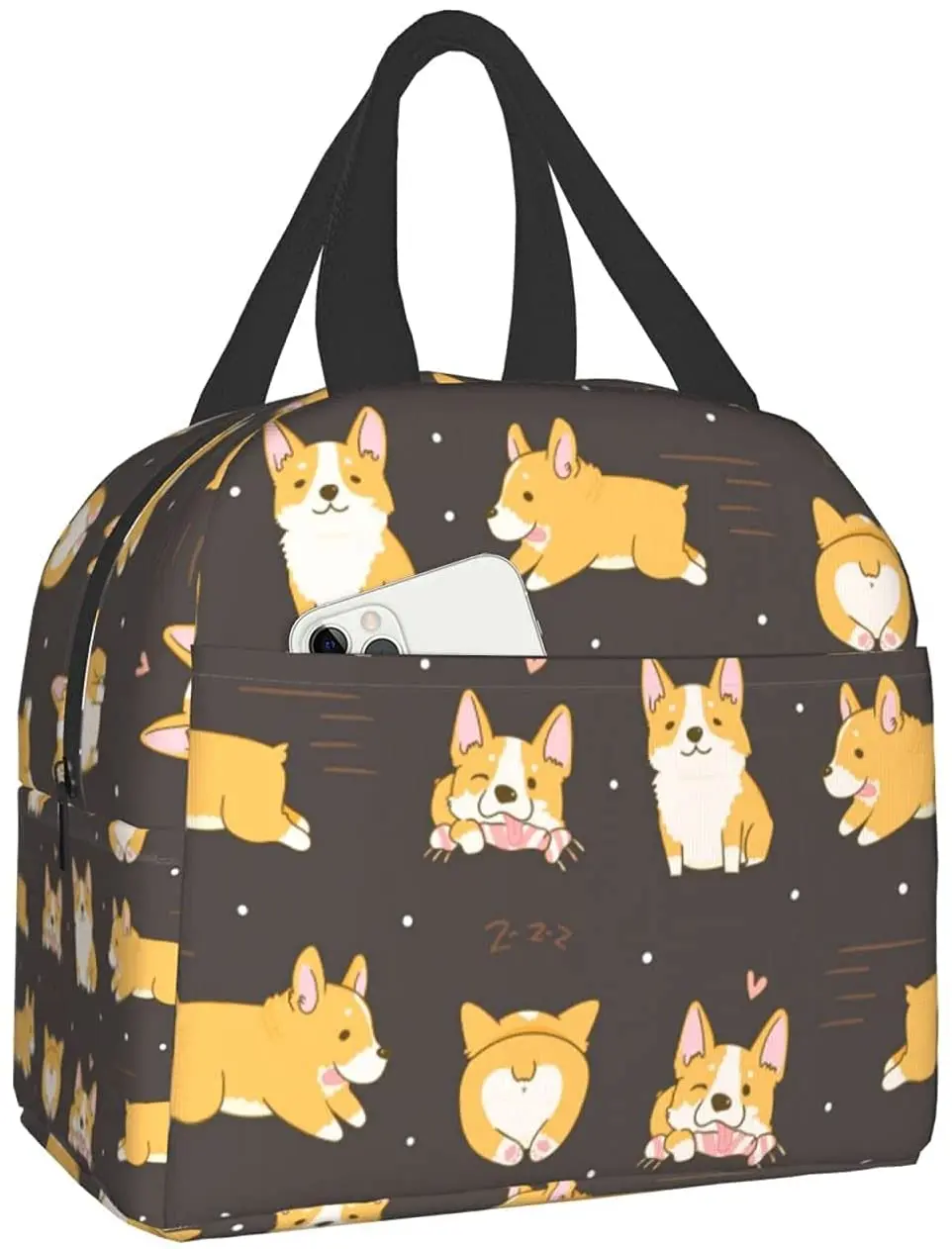 Tote Bag Insulated Lunch Box Thermal Lunch Bags For Women Picnic Boating Beach Fishing Work School