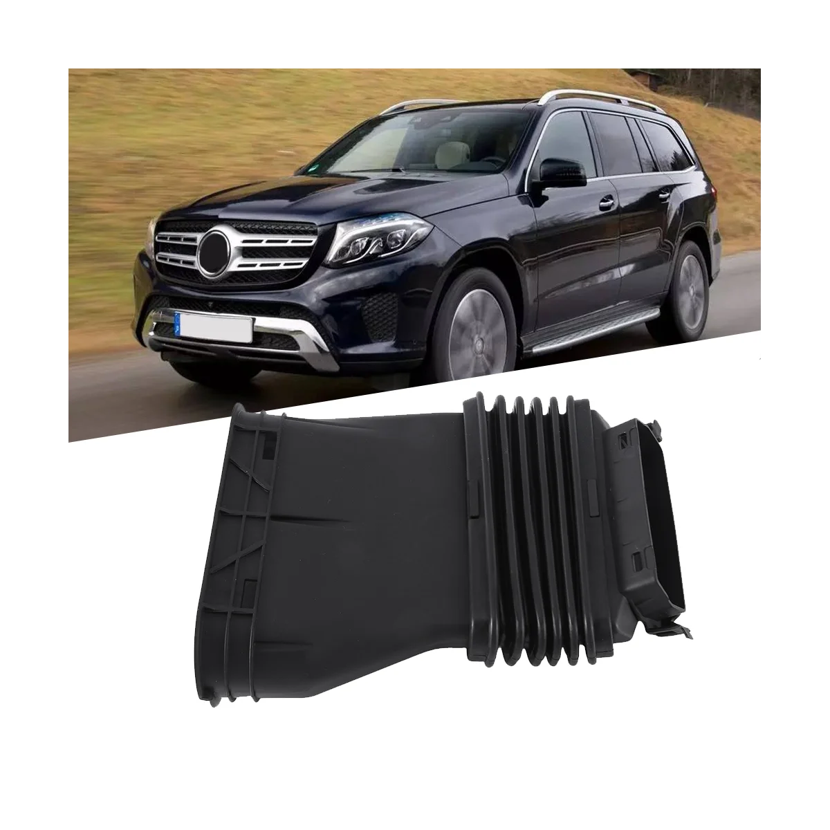 A 1665000161 Для вентиляционного канала направляющей крышки вентилятора для