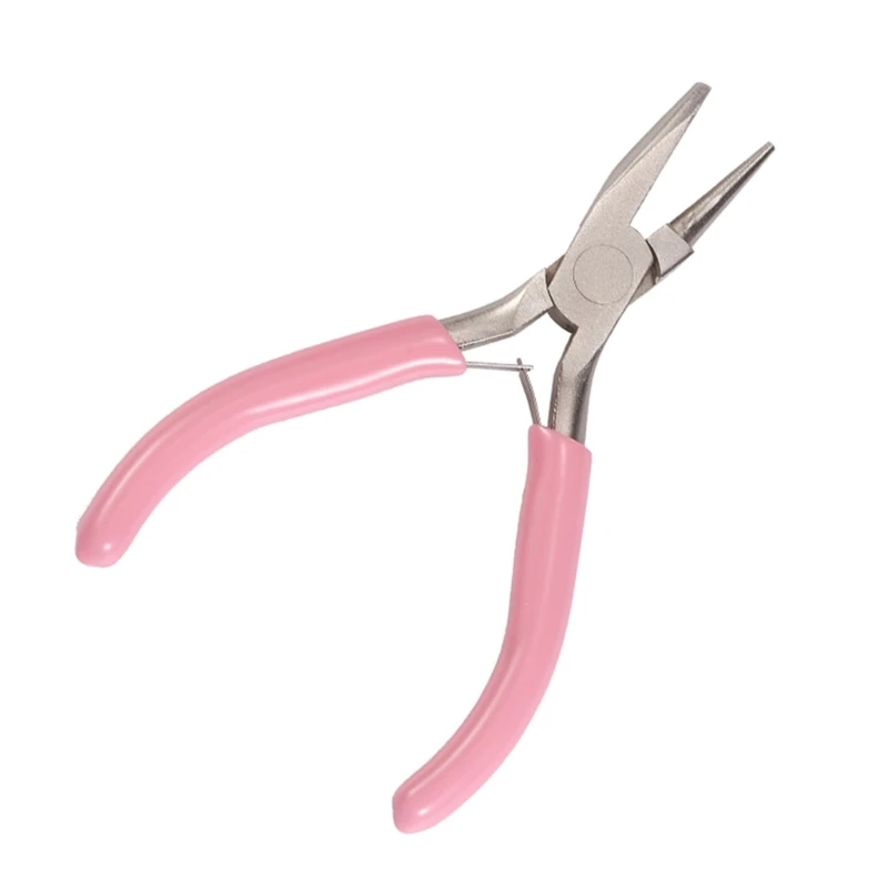 

Carbon Steel Round Nose Pliers Hand Tools Polishing Jewelry Making Tools