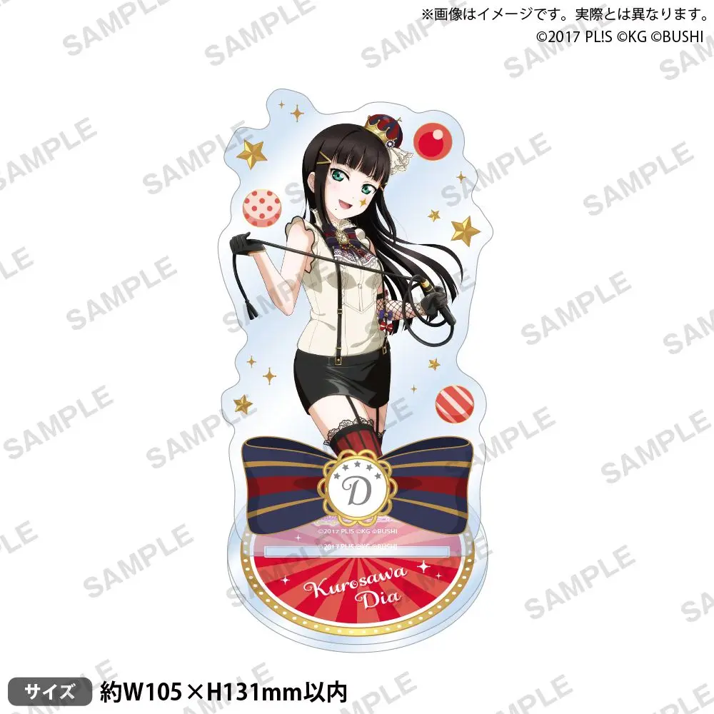 Фото Япония Bushiroad Goods Lovelive Aqours Circus Standing Sign Периферийные устройства №5