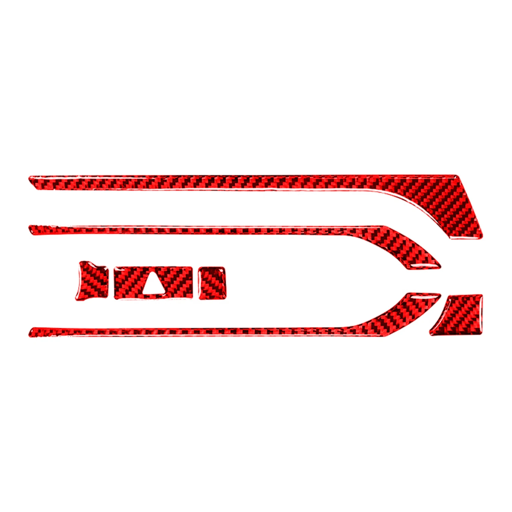 

Car Interior Air Conditioner Air Outlet Decorative Sticker (Left Drive) for Mazda MX-5 Miata ND 2015-2021