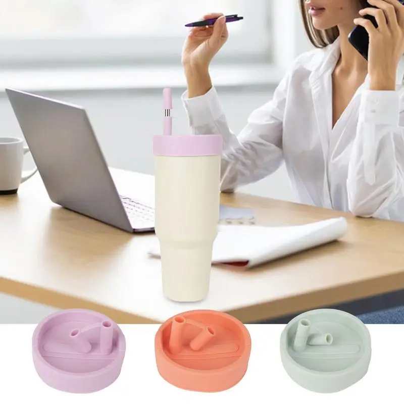 Сменная соломенная крышка многоразовая для стакана на 40 унций съемная