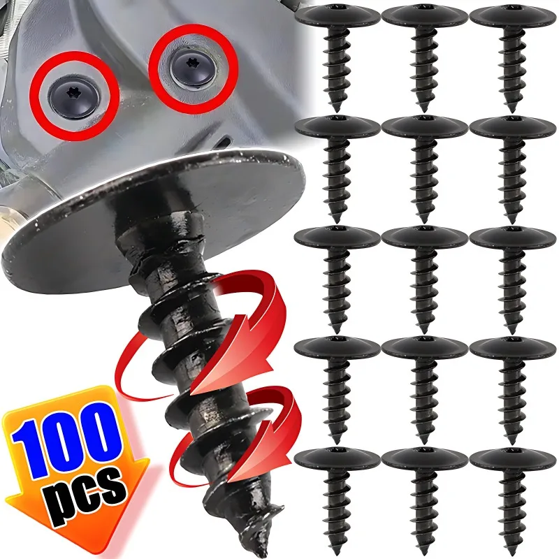 

Винты для кузова автомобиля, крепежные саморезы N90974701, автомобильные крепежные детали для арочного бампера брызговика для Volkswagen Porsche Audi