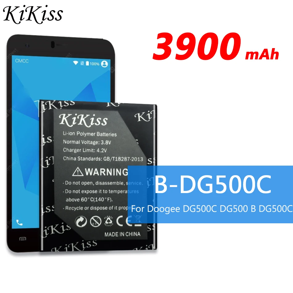 

3900mAh High Capacity Battery B-DG500C For Doogee DG500C DG500 B DG500C Battery Phone Battery Powerful