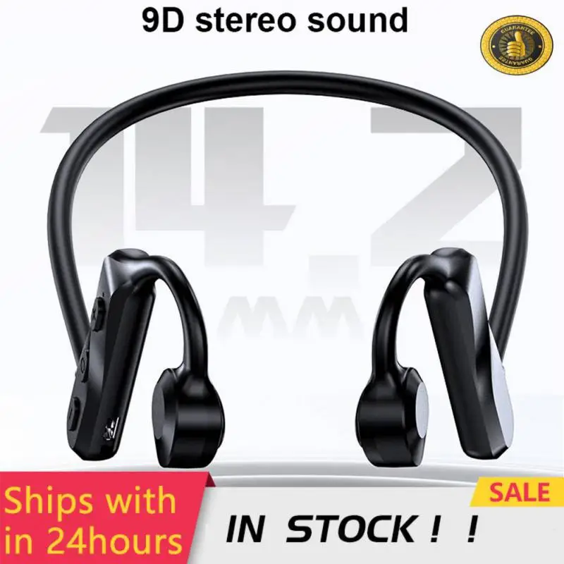

Bone Conduction Concept Earphone 5.0 Wireless Sport Headphones Handsfree With Microphone For Android 2022 New Update Dropship