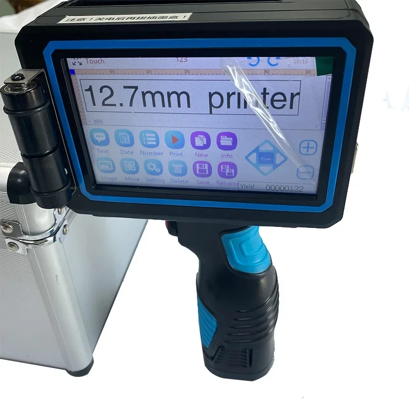 Новый портативный мини-струйный принтер 12 7 мм 600 точек на дюйм печать высокой