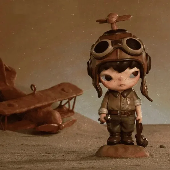 Подлинная серия Hirono × Le Petit Prince слепая коробка аниме-фигурка милый авиатор