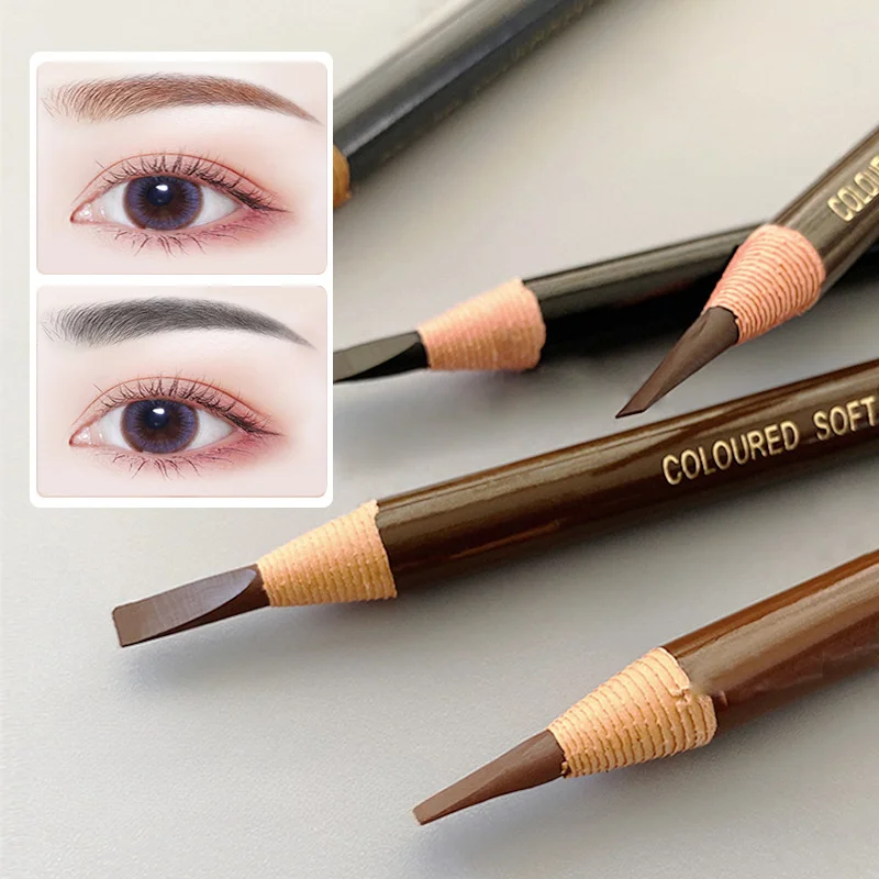 Lating Waterproof Non-smudge Eyebrow Pencil Genuine Women Wood Hard Core Wood Eyebrow Pencil Eyebrow Pen