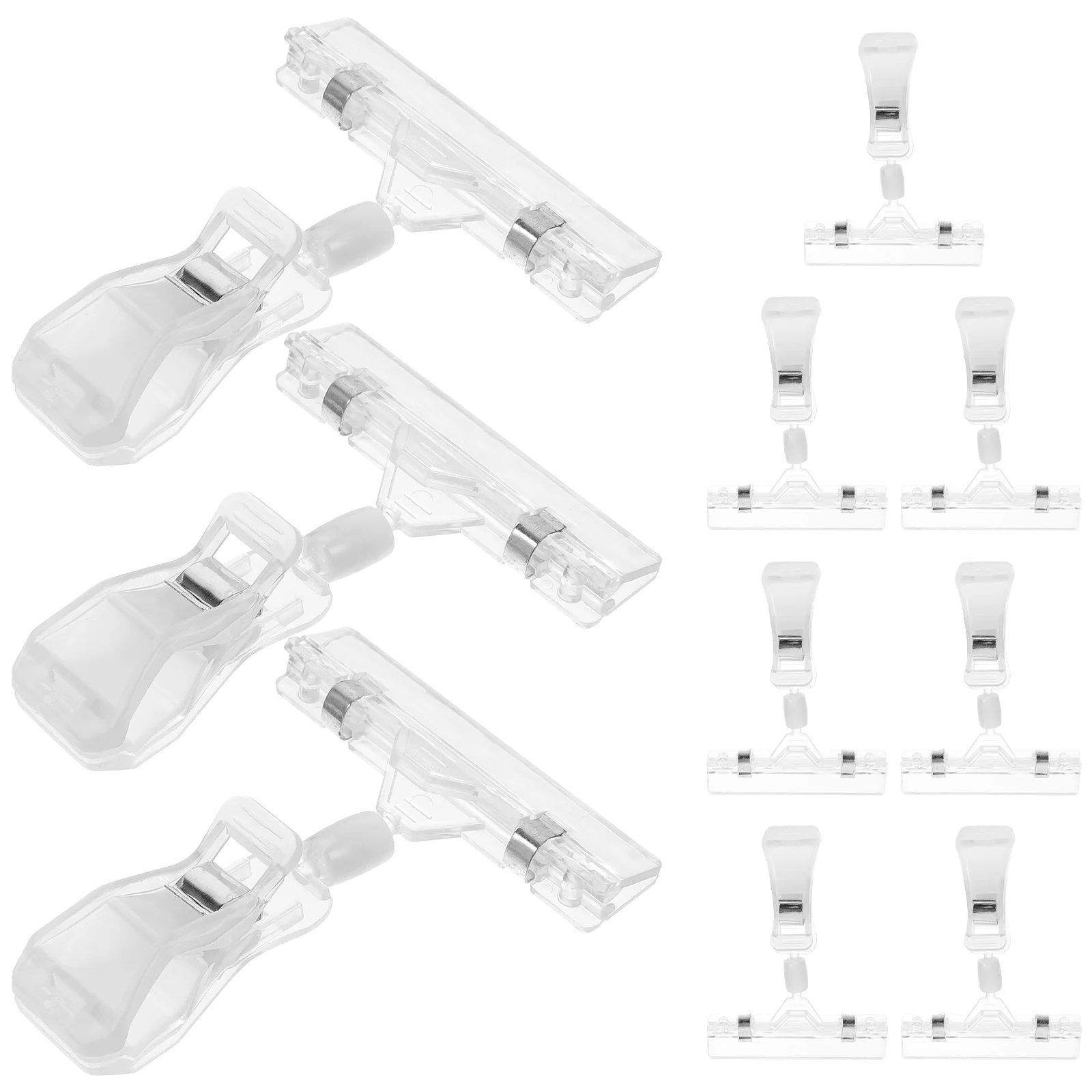 

Sign Holder Clip Clips Tag Merchandise Display Retail Rack Holders Store Clear Merchandising Onmerchandise Hanger Swivel Shelf