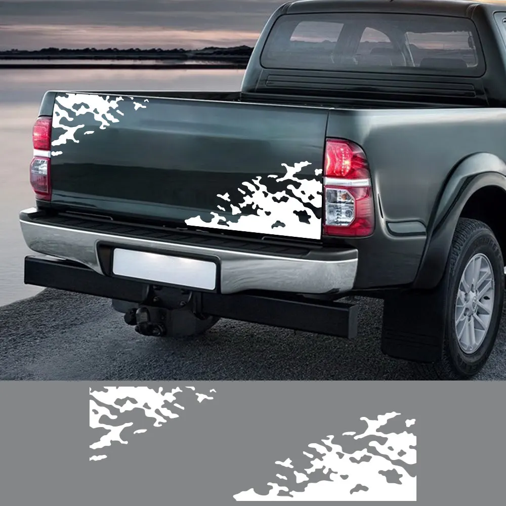 Автомобильная универсальная наклейка на заднюю панель для Toyota Hilux Isuzu Dmax Dodge RAM Ford