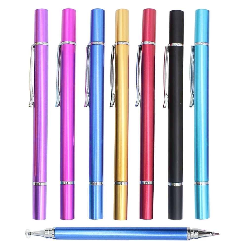 50 шт. 2 в 1 Универсальный диск Магнитный емкостный стилус ручки для подписей