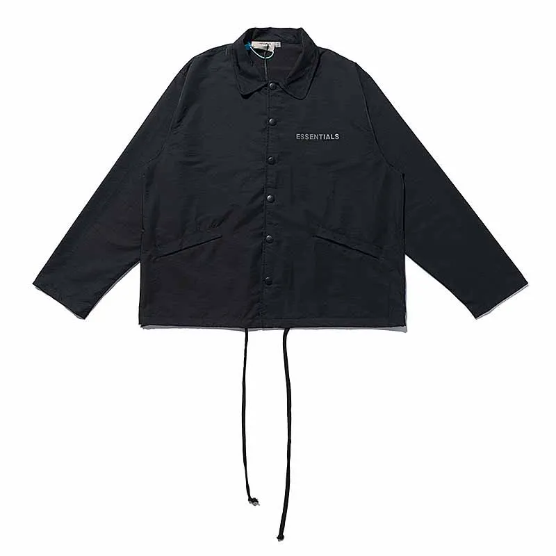 Fashion of God 7th Collection Bamber Jacket High Quality Men's Hip hop Streetwear Windbreaker 3M Reflection Jackets