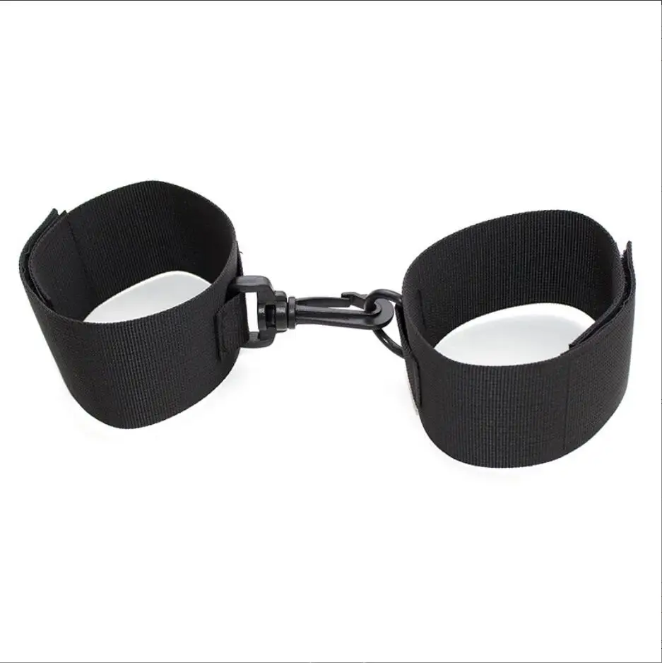

Handcuff BDSM Ankle-cuffs Fetish Restraint Bondage Strap Sexy Sm Foot cuffs Spreader Bar Adult Sex Toy for couples S2718