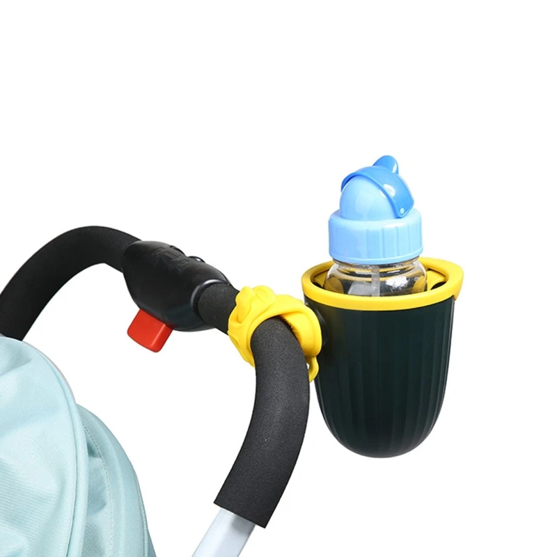 

Stroller Cup Holder 360 Degrees Universal Rotation Milk Bottle Water Cups for Outdoor Traveling Baby Girls Boys Drink