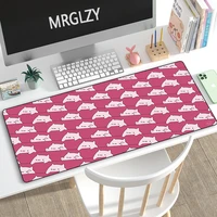 cute cartoon pink cat kitty rubber gaming mouse pad girly decoration keyboard mousepas kawaii large deskmat for laptop gamer pad