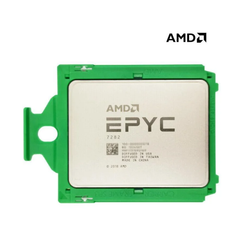 

Б/у Процессор AMD EPYC 7282 2,8 ГГц SP3 120 Вт 3200 МГц 100-000000078 серверный процессор 16 ядер 32 потока PCIe 4,0x128 Подержанный