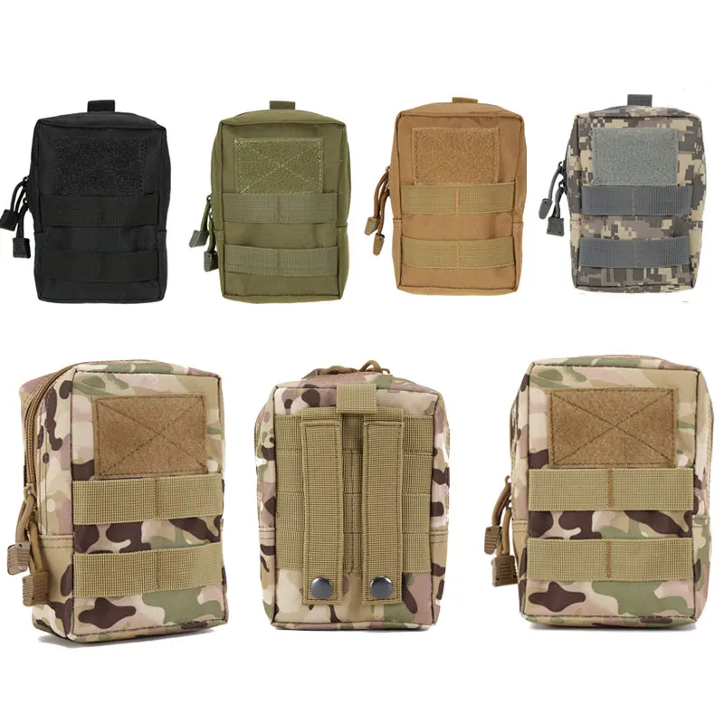 

Military Tactical Molle System Medical Pouch 1000D Utility EDC Tool Accessory Waist Pack Phone Case Airsoft Hunting Pouch