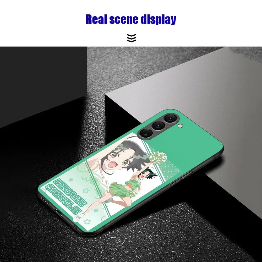 Фото Чехол для телефона Family Phone Case для Samsung Galaxy S26, S25, S24, S23, S22, S21 Plus, Ultra, Note20, детский, с аниме-дизайном, мягкий, черный №3