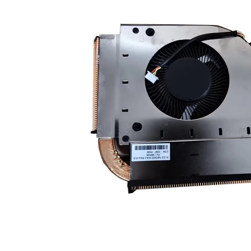 Вентилятор и радиатор процессора ноутбука для CLEVO NP50HH NP50HJ NP50HK NP55HH NP55HJ NP55HK 4PIN DC5V 0 5A