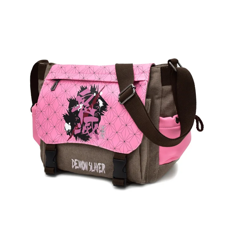 Сумка через плечо Убийца демонов с рисунком Камадо Незуко внутренняя